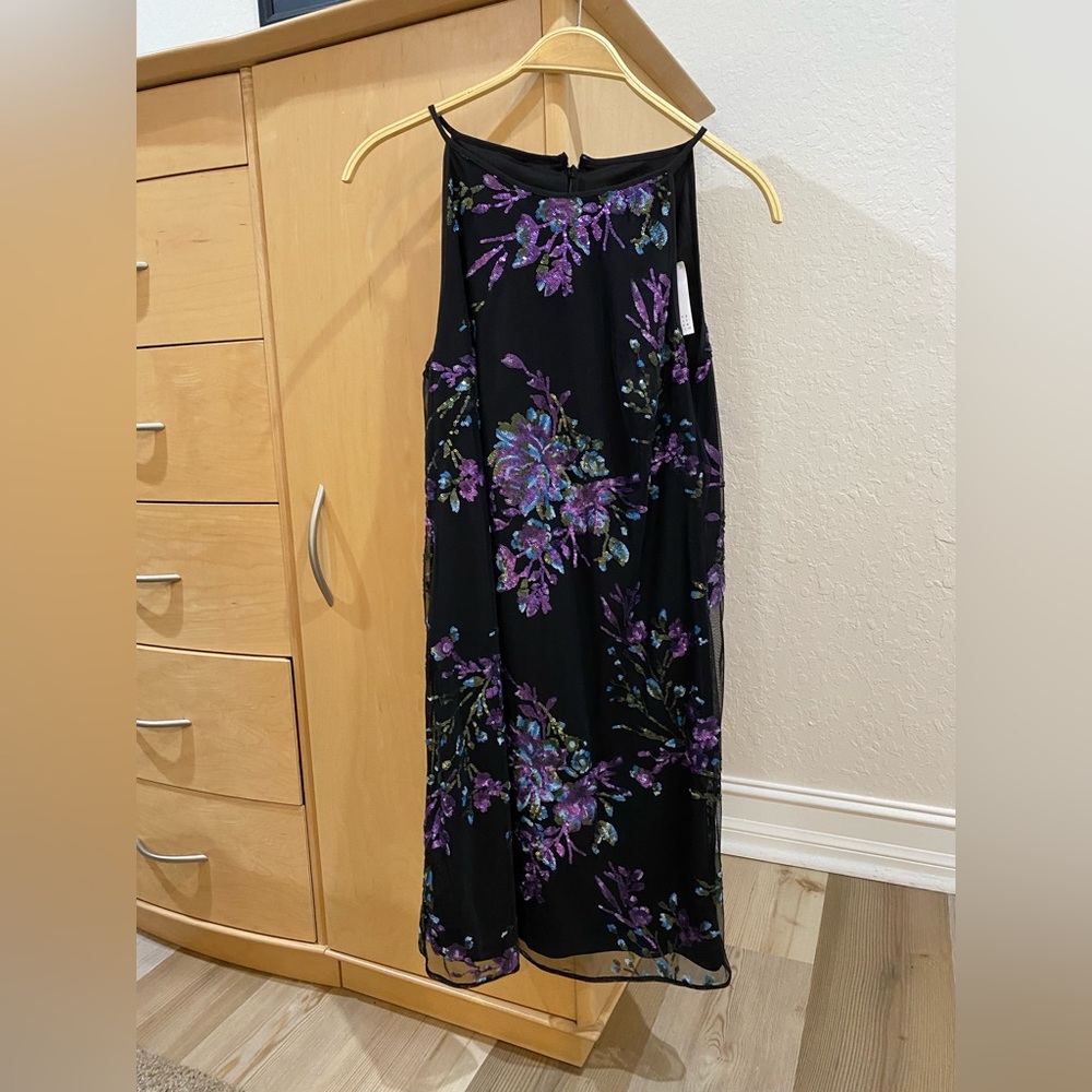 White House/Black Market sequin cocktail dress